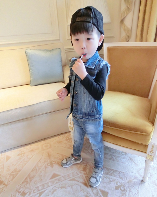 Gilet enfant en toile - Ref 2069612 Image 15