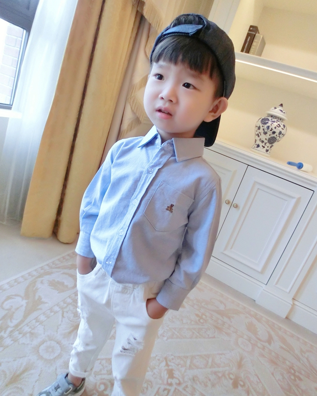 Chemise enfant à manche longue - Ref 2083693 Image 12