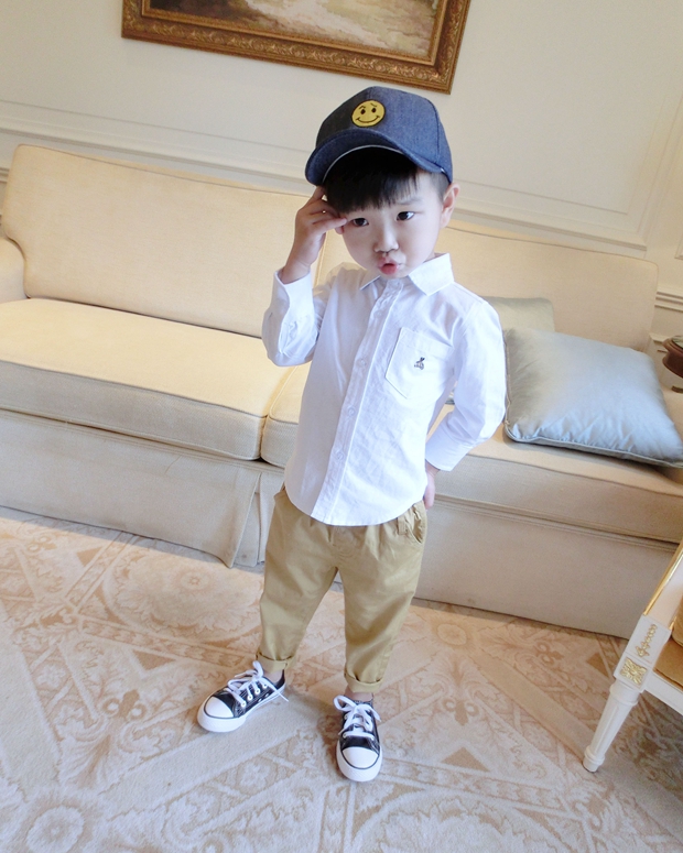 Chemise enfant à manche longue - Ref 2083693 Image 11