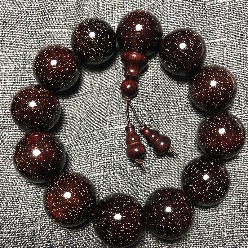 New products filled with Venus leaf, tapa, played with Buddha's handstring jewelry male and female couple of Purple 20mm12 fdga