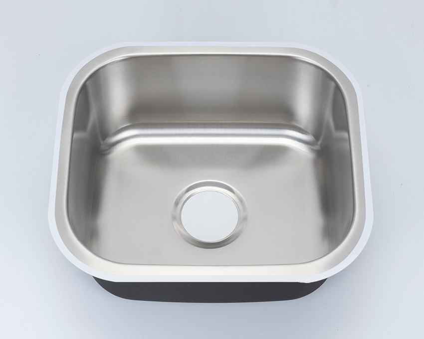Yameijia SUS304 stainless steel kitchen sink 1 2 brushed vegetable sink foreign trade original order OT-4540