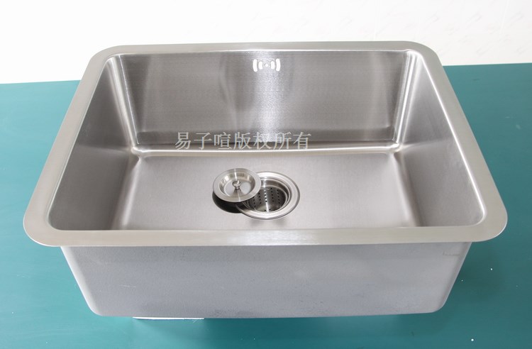 DDQ SUS304 stainless steel sink single groove thickened extra large single basin OEM foreign trade large single cylinder AB5946 promotion