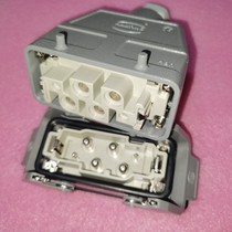 HARTING connector 09380062601 metric core 09380062701 parent core 80A original HAN-K4 2MF