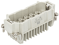 Air plug 40 pin connector HDC-HD-040-M male core 10A 250V Cold profiling spot