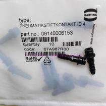 HARTING PNEUMATIC CONNECTOR 09140006153 Gas male pin for inner diameter 4MM trachea original