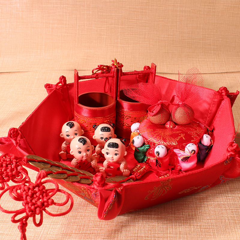 Wedding Articles Men's Home Anbed Package Anbed Kit Anbed Kit Early Birth Your Daughter BB Suit Wedding New House Anbed Supplies