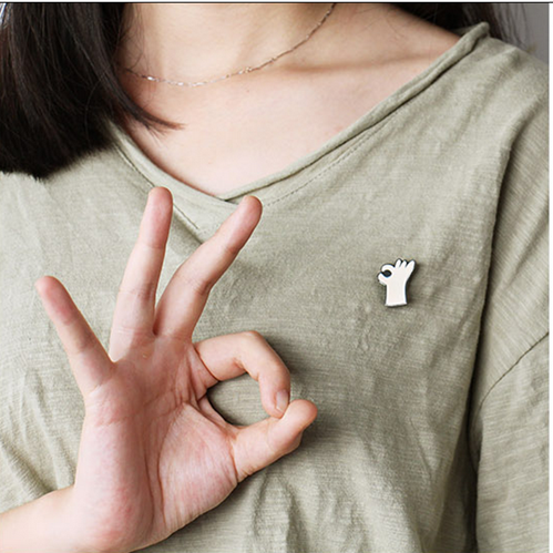 Broche en Alliage argent plaqué or - Ref 1175860 Image 8