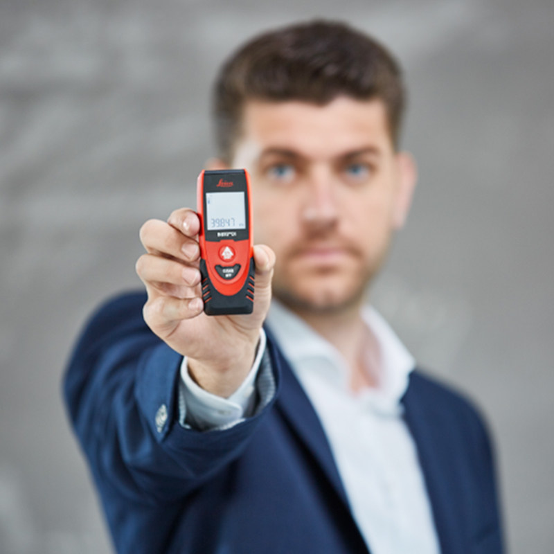 Leica D1 handheld laser rangefinder 40 m infrared electronic scale house instrument Leica high-precision with Bluetooth
