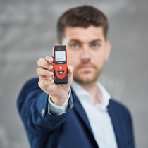 Leica D1 handheld laser rangefinder 40 meters infrared electronic ruler measuring room instrument Lycra high precision with Bluetooth