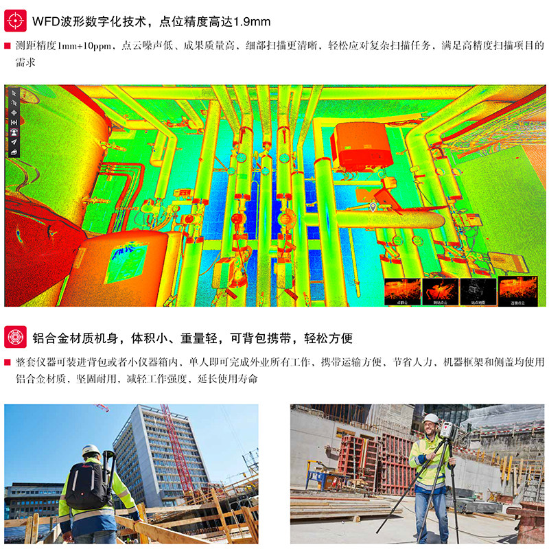 租赁徕卡RTC360三维激光扫描仪，当前如何确保智能便携与数据准确？