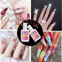 New Super Strong Nail Glue for Acrylic Nail Tips Bond Brush