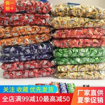Alpine milk flavor hard candy Multi-flavor mixed candy Bulk fruit flavor 5 pounds of 650 tablets fake one lost ten