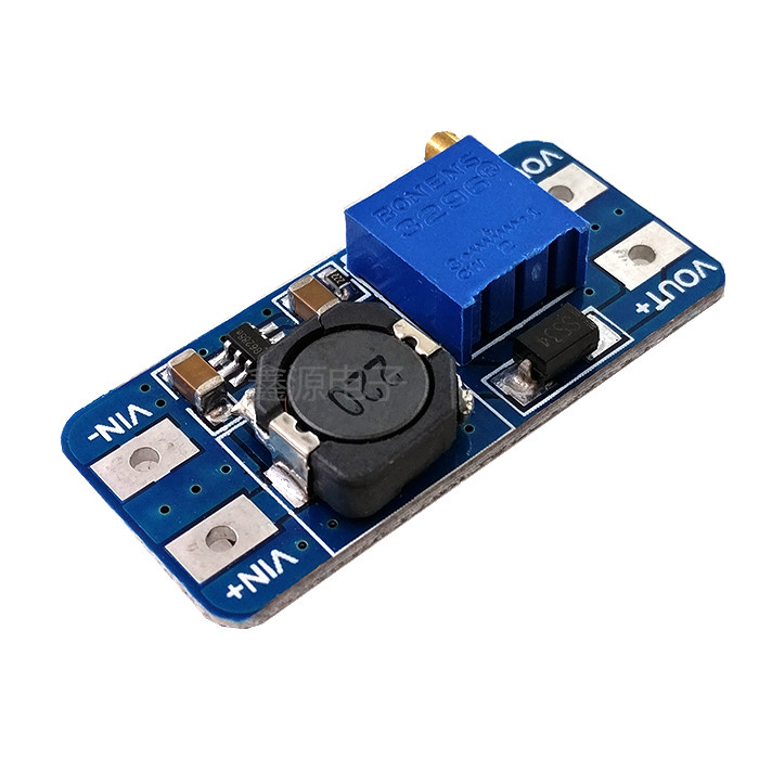 DC-DC升压模块2A升压板输入3V/5V转升5V/9V/12V/24V可调小体积