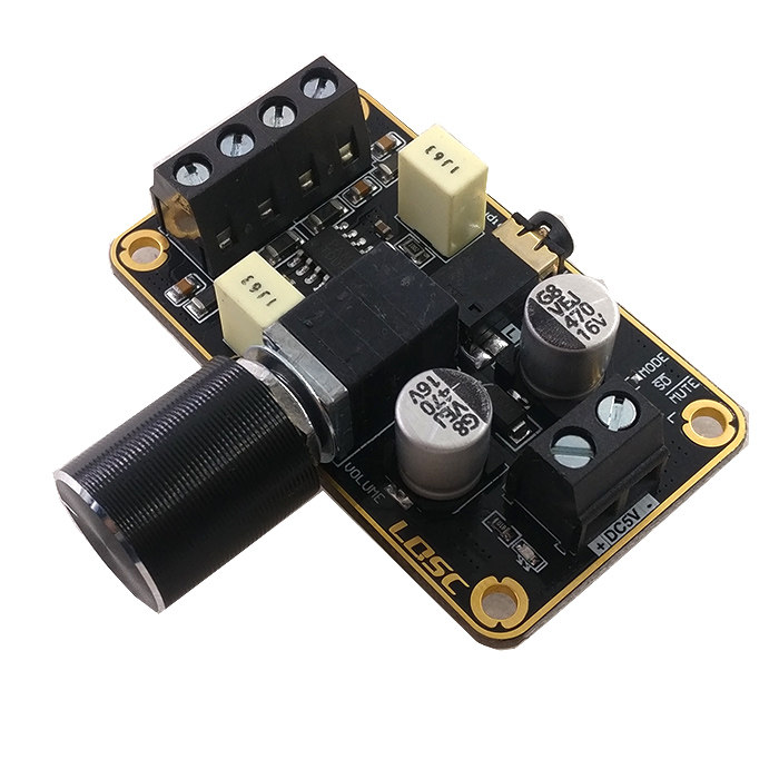 PAM8406数字功放板DIY小音箱5W+5W双声道立体声D类5V功率放大模块