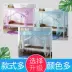 bông lớn cửa đơn muỗi màn màn ngủ chống muỗi và muỗi lưới ký túc xá sinh viên giường mùa hè bông dây rút tie - Lưới chống muỗi mùng chụp ngủ Lưới chống muỗi