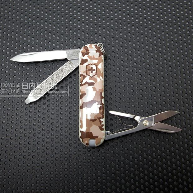 Swiss Army Knife Sa mạc ngụy trang Model Hunter Stalker Authentic 2016 Sản phẩm mới dao xếp