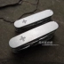 DIY Titanium Patch Stone Wash For 91mm Swiss Army Knife Kim loại Xử lý EDC Ti Shank Old Cross