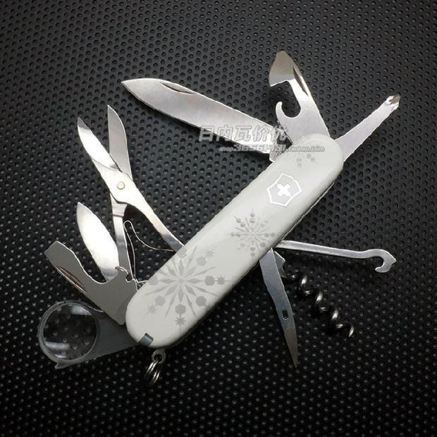 Phiên bản giới hạn Swiss Army Knife White Christmas Edition 2nd Explorer 2017 1.6703.77 dao găm