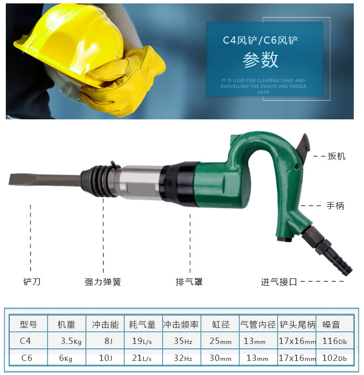 giá máy nén khí piston hitachi Xẻng không khí C6 Xẻng không khí Xẻng không khí Xẻng không khí bình tích khí