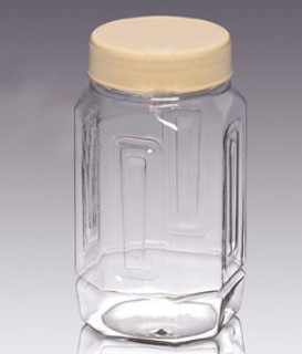 (bee's house) carton 180 1000g vertical high cover honey bottle plastic bottle 1000 grams