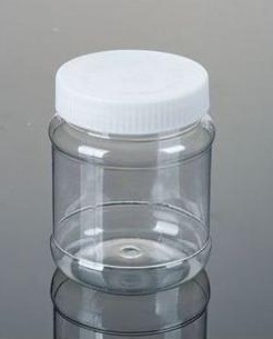 Box of 312 (House of Bees) 500g round ordinary honey plastic bottle 500g PET transparent food big mouth