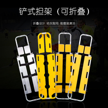 (Spot)Shovel stretcher Ambulance aluminum alloy folding stretcher Bed Medical emergency stretcher