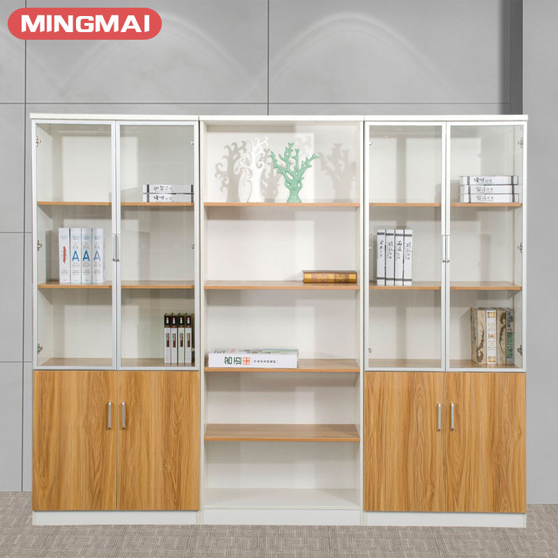 Name Mai Brand Wooden Cabinet Office Cabinet Office Cabinet Office Floor Glass Bookcase File Cabinet Information Cabinet Storage Cabinet