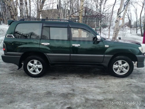 Land Cruiser 4500 Old Model 4700 FJ100 LC100 Электро -плановая внешняя хромированная ручка дверей.