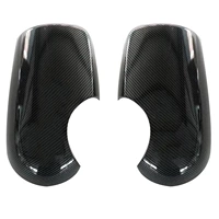 Зеркало заднего вида с рисунком из углеродного волокна