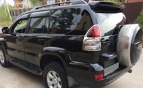 2700 LC120 Prado overbearing rear light frame taillight cover electroplating frame modification decoration 03 05 06 09 years