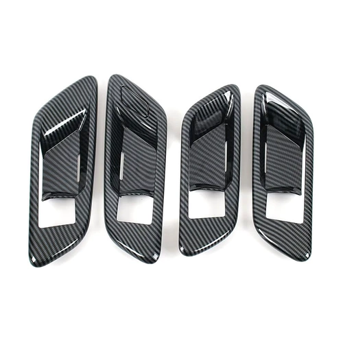 Подходит для 23 ручек Toyota Crown, дверных ручек, дверных чаш с рисунком из углеродного волокна, подлокотников, украшений руля.