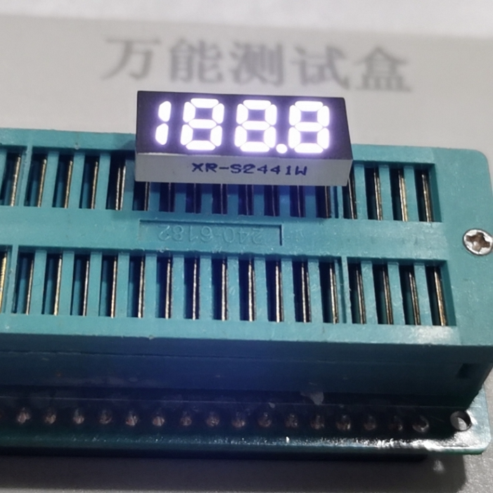 Manufacturer direct marketing 0 25 inch three half yard pipe 2441W-6 single row 6 foot 188 8 white light nixie tube quality-Taobao