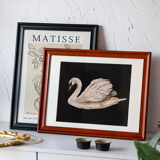 Solid Wood Photo Frame Display Stand 10inch Chinese Antique Style Oil Painting Wall Hanging 20inch A34K Sketch Mounting Frame Outer Frame Puzzle Frame