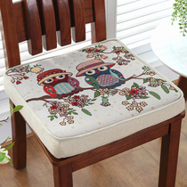 Winter non-slip thickened sponge chair cushion Student dining chair cushion Car booster hard cushion Living room chair cushion