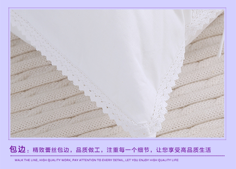 Lõi gối bông với một chiếc gối lông nhung có thể giặt được gối tựa đầu giường