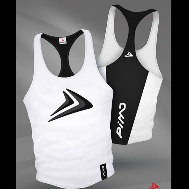 Muscle Shirt Brother Xia Thin Men's Fitness Training Sleeveless Sweatshirt Men Tight Sports Workwords Vest-Iron Clothes