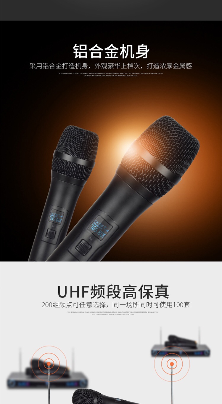 bán micro có dây xịn Micro không dây một cho hai tám lavalier micro ngực lúa mì một cho bốn tai nghe hiệu suất giai đoạn hội nghị mic hát karaoke bluetooth