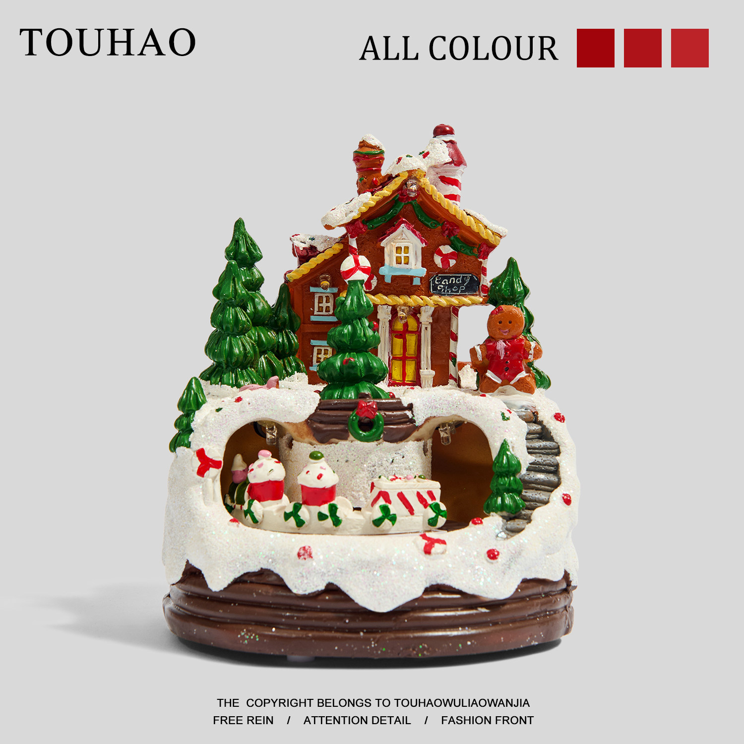 姜饼屋涂色页- 7个免费设计，随时打印, image size:1500x1500