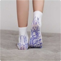 Massage socks cave socks health care socks acupoint diagram socks foot massage manufacturers