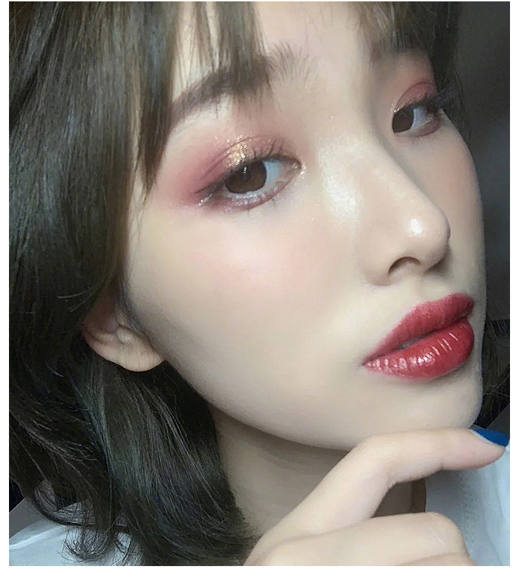 Màu đỏ mắt Đức nhỏ mắt siêu lửa kỳ lân sản phẩm giá rẻ trong nước long lanh mô hình sinh viên không thấm nước - Bóng mắt bảng màu mắt gogo tales