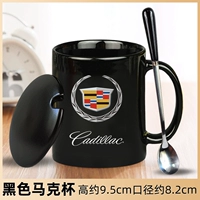 Black Mark Cup с крышкой Spoon и заказом для обслуживания клиентов