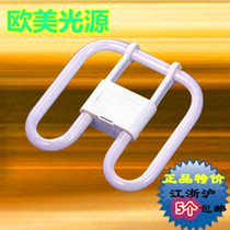 European and American light source three basic color 2D tube butterfly tube 21W38W2D type energy-saving tube