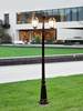 Community Street Lights, Household Outdoor Waterproof Landscape Lights, Garden Villa Double-Headed Led Road Lights, European-Style Courtyard Lights 3m