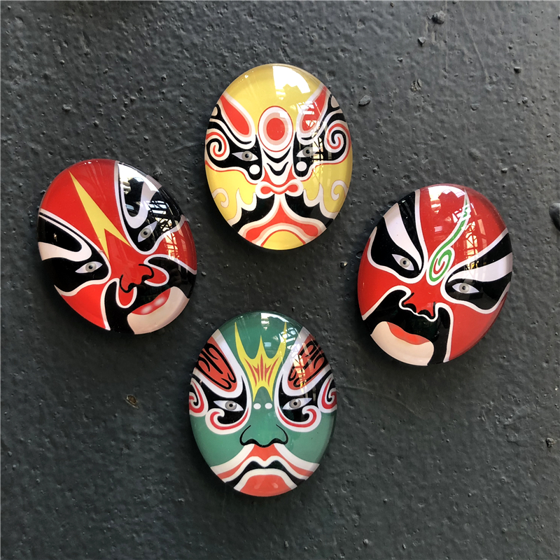 Creative Facebook Glass Refrigerator Stickers Magnetic Stickers Magnets Home Stickers Decorations Sichuan Chengdu Tourist Souvenirs