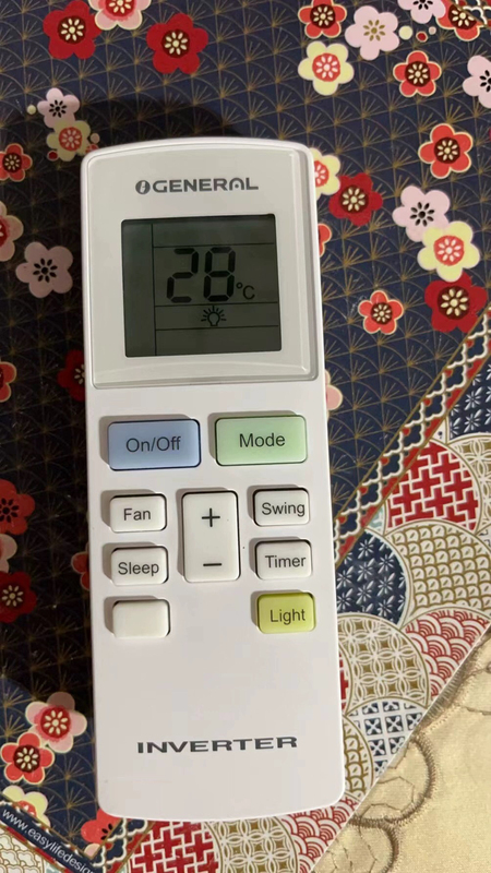 Suitable for Fujitsu Treasure Air Conditioner Yaw1F9 Yaw1F1 Yaw1F4 Ac Remote Control English Version