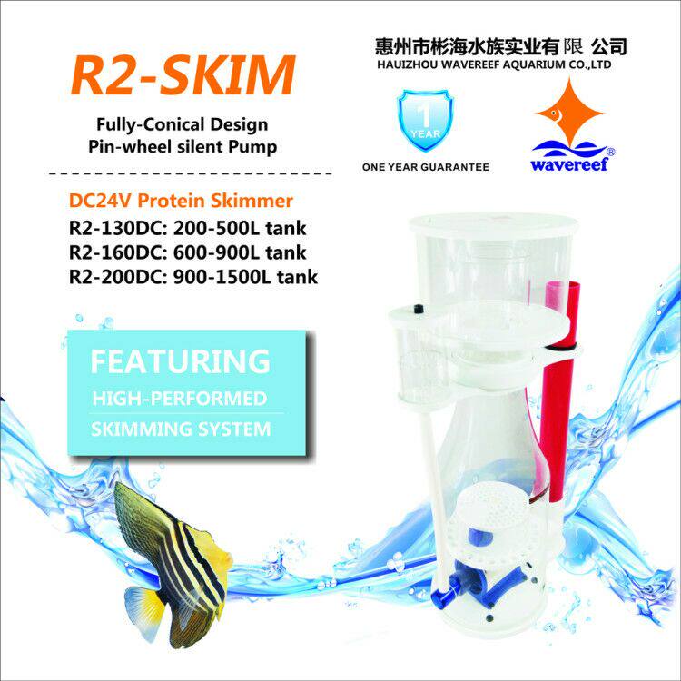 The R2-DC is built into the egg division.