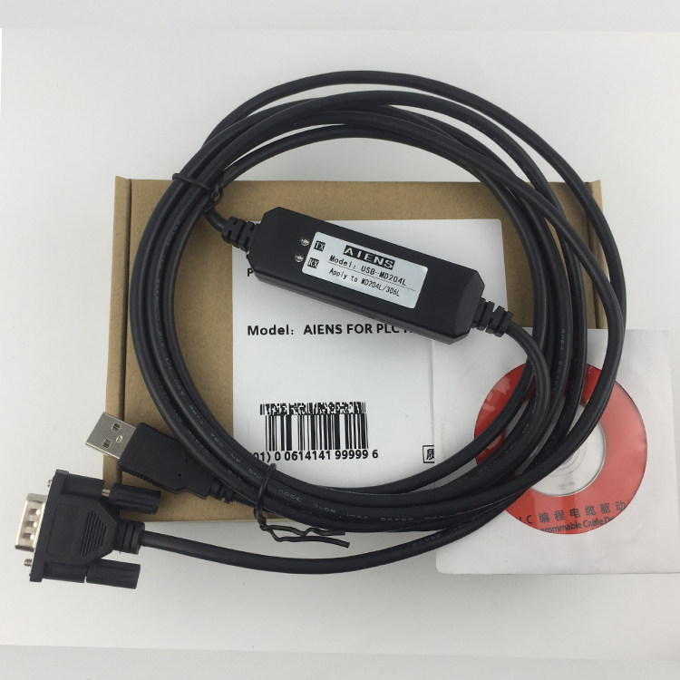 Xenjie text OP320-A MD204L MD306L touch screen programming cable download line USB-MD204L