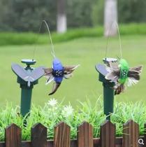 Cross-border e-commerce source manufacturers solar hummingbird solar feather bird tourism gardening crafts