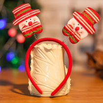 Christmas decorations for adults and children dress up headband Santa Claus decoration headgear headgear head buckle hair buckle
