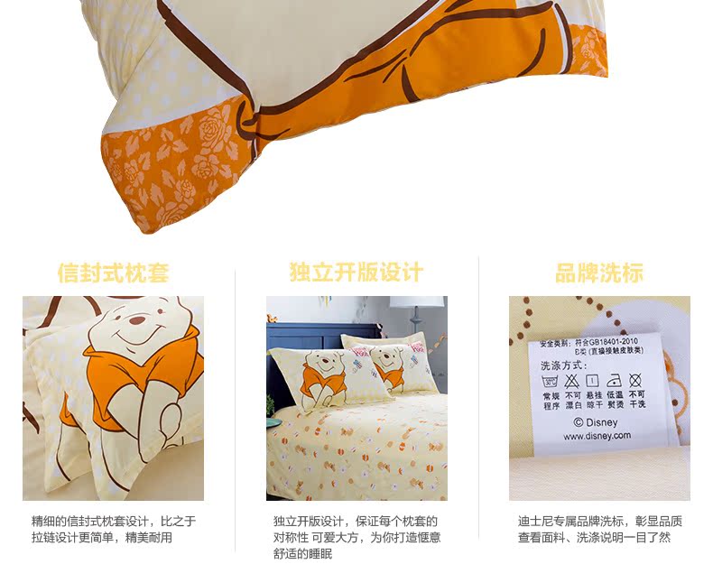 Disney trẻ em cotton bốn mảnh nam giới và phụ nữ phim hoạt hình bộ đồ giường cotton sheets quilt cover ba mảnh bộ đồ giường